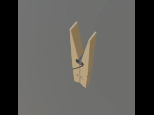 clothes pin 3D Model
