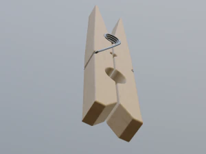 clothes pin 3D Model