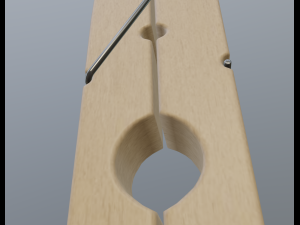 clothes pin Modelo 3D
