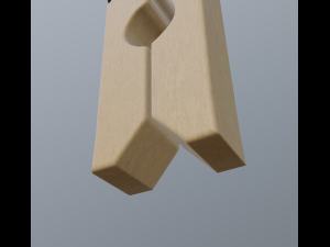 clothes pin Modelo 3D