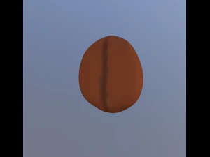 coffee bean 3D Model