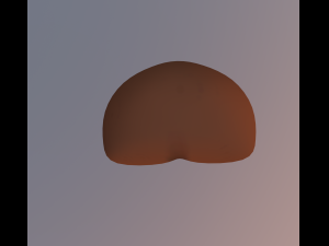 coffee bean Modelo 3D