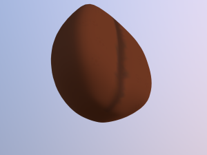coffee bean Modelo 3D