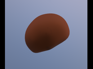 coffee bean Modelo 3D