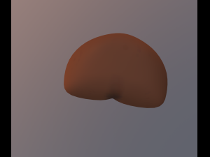 coffee bean Modelo 3D