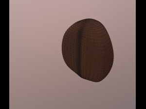 coffee bean Modelo 3D