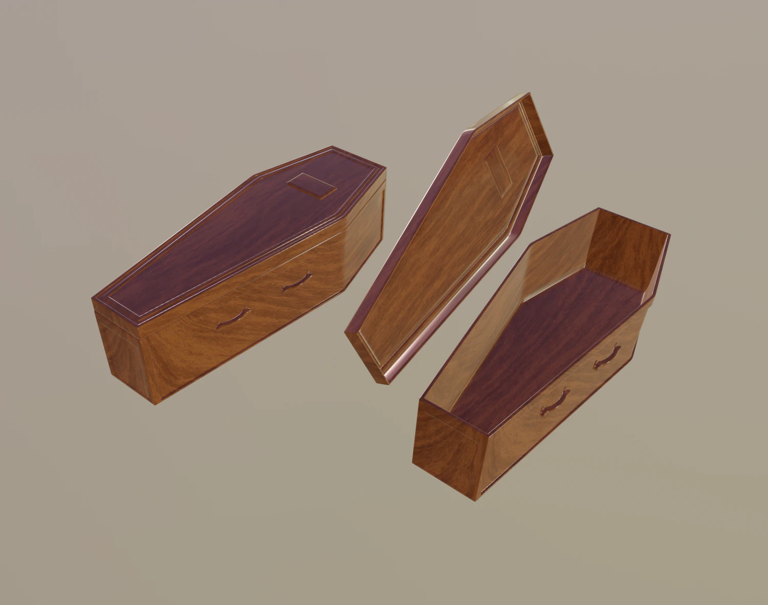 caix&atilde;o Modelo 3D .c4d .max .obj .3ds .fbx .stl .blend 
