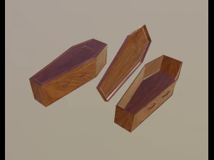 coffin 3D Model