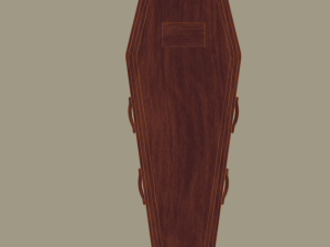 coffin Model 3D