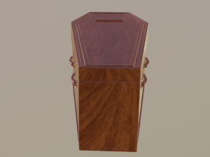 coffin Model 3D