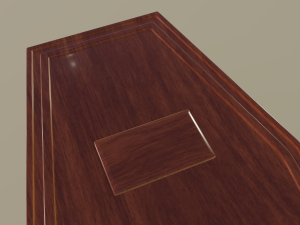 coffin Model 3D