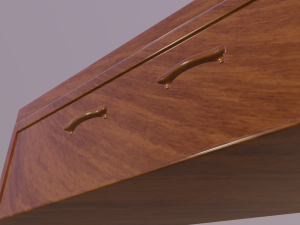 coffin Model 3D