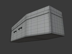 coffin Model 3D