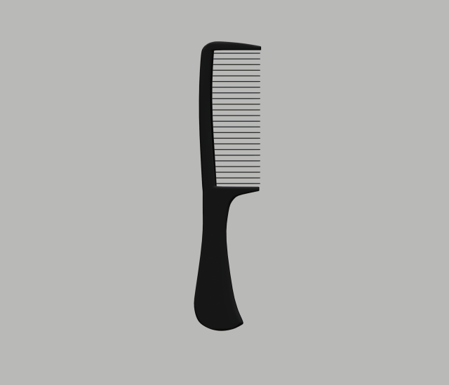 comb Modelo 3D .c4d .max .obj .3ds .fbx .stl .blend 
