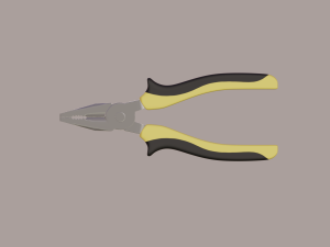 combination pliers Modello 3D