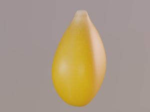 corn kernel Modello 3D