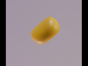 corn kernel Modello 3D