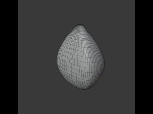 corn kernel Modello 3D