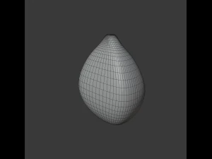 ziarno kukurydzy Model 3D