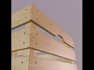 crate Model 3D