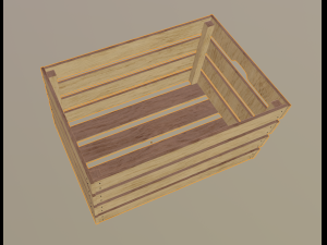 crate Model 3D