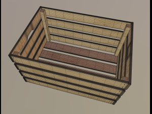 crate Model 3D