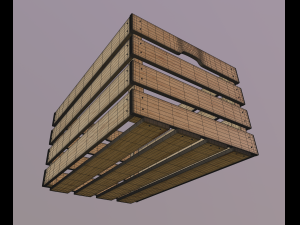 crate Model 3D