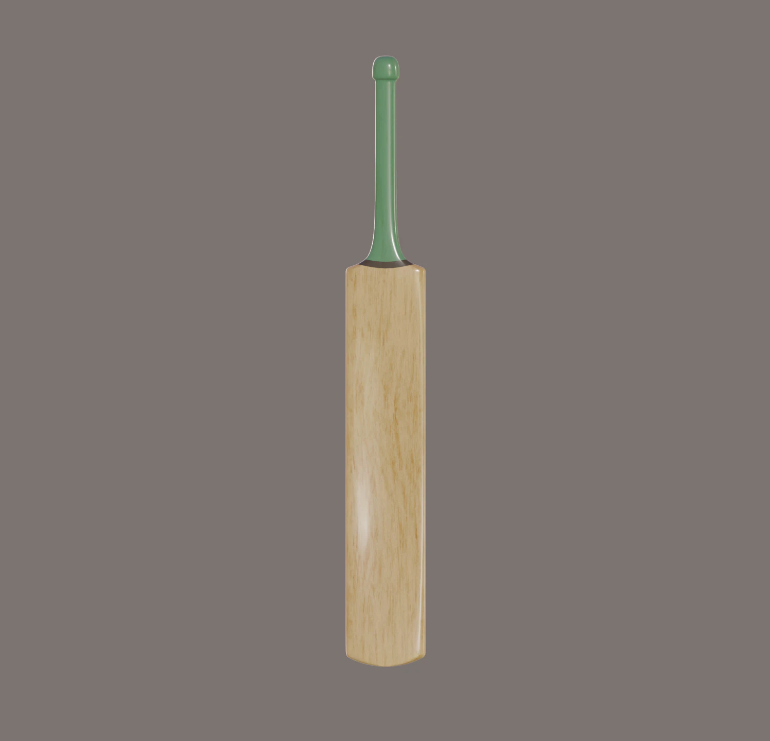 cricket bat 3D Model .c4d .max .obj .3ds .fbx .stl .blend 