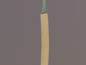 cricket bat 3D 모델