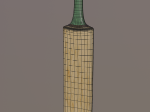 cricket bat 3D 모델