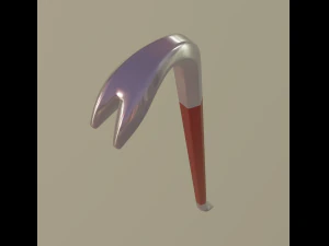 piede di porco Modello 3D