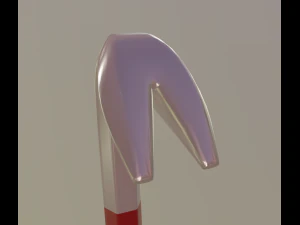 piede di porco Modello 3D