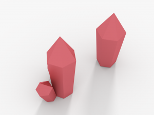 crystal 3Dモデル