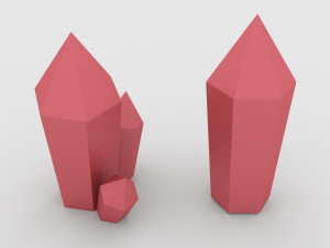 crystal 3Dモデル