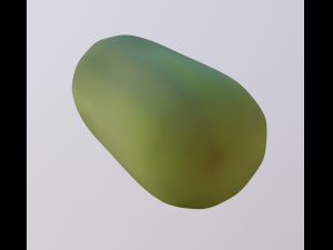 cucumber 3D मॉडल