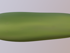 cucumber 3D मॉडल