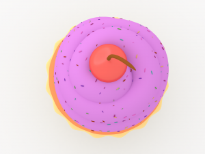 cupcake Modello 3D