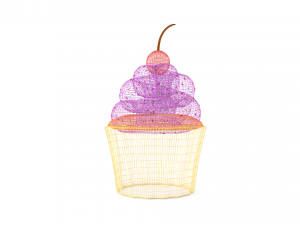 cupcake Modello 3D