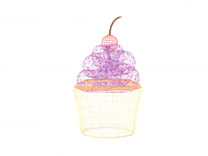cupcake Modello 3D