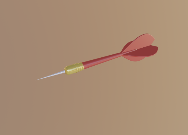 dart Modelo 3D .c4d .max .obj .3ds .fbx .stl .blend 