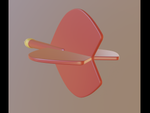dart Modelo 3D