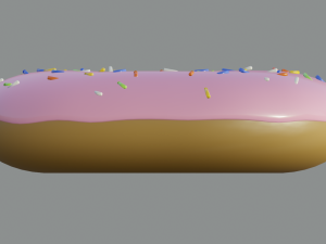 donut Modelo 3D