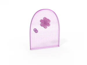 pink door 3D Model
