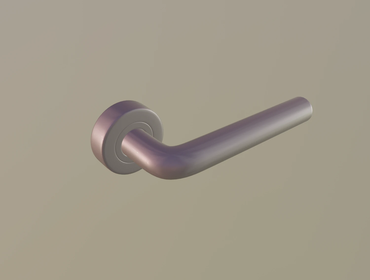 door handle 3D Model .c4d .max .obj .3ds .fbx .stl .blend 