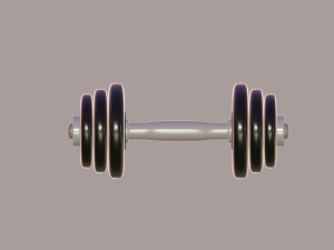 dumbbell 3Dモデル