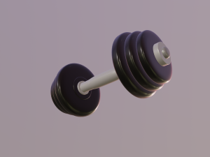 dumbbell 3Dモデル