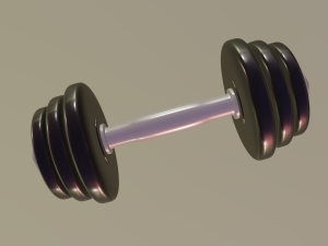 dumbbell 3Dモデル