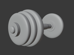 dumbbell 3Dモデル
