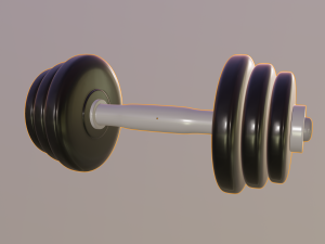 dumbbell 3Dモデル