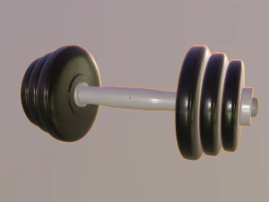 dumbbell 3D Model